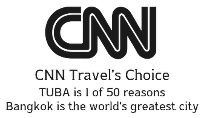 CNN Travel's Choice — TUBA is 1 of 50 reasons Bangkok is the world's greatest city